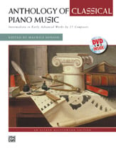 Anthology of Classical Piano Music piano sheet music cover Thumbnail